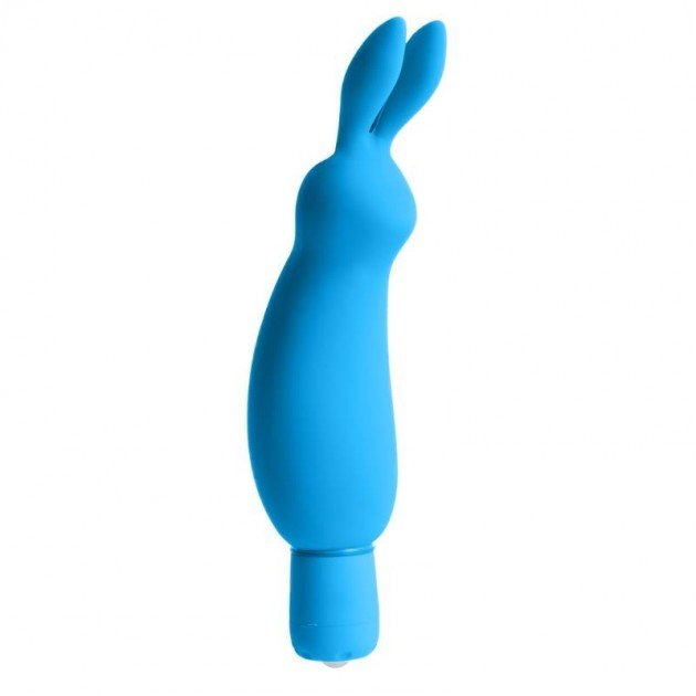 Neon Mini Vibrador Luv Bunny Azul