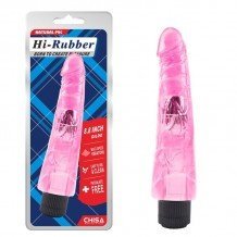 Vibrador Hi-Rubber 23 x 5.5 cm Rosa