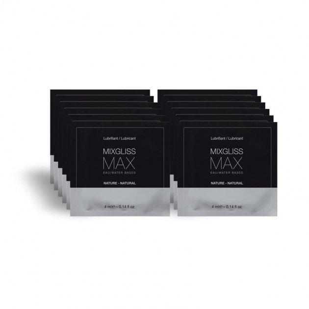 Mixgliss Pack de 12 Monodosis Lubricante Anal MAX 4 ml